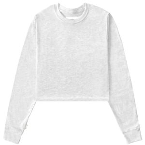 Province of Canada Monday Long Sleeve Crop S Cloud NWOT